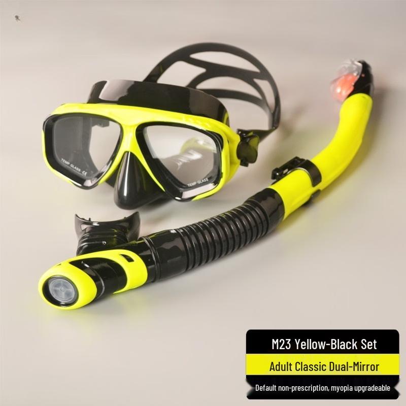 Full Dry Diving Mask and Snorkel Set