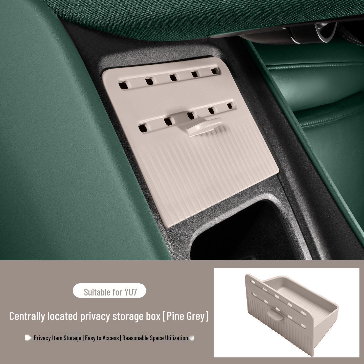 

Privacy-Protecting Hidden Storage Box for Xiaomi YU7 Console, Ideal for Car Accessories