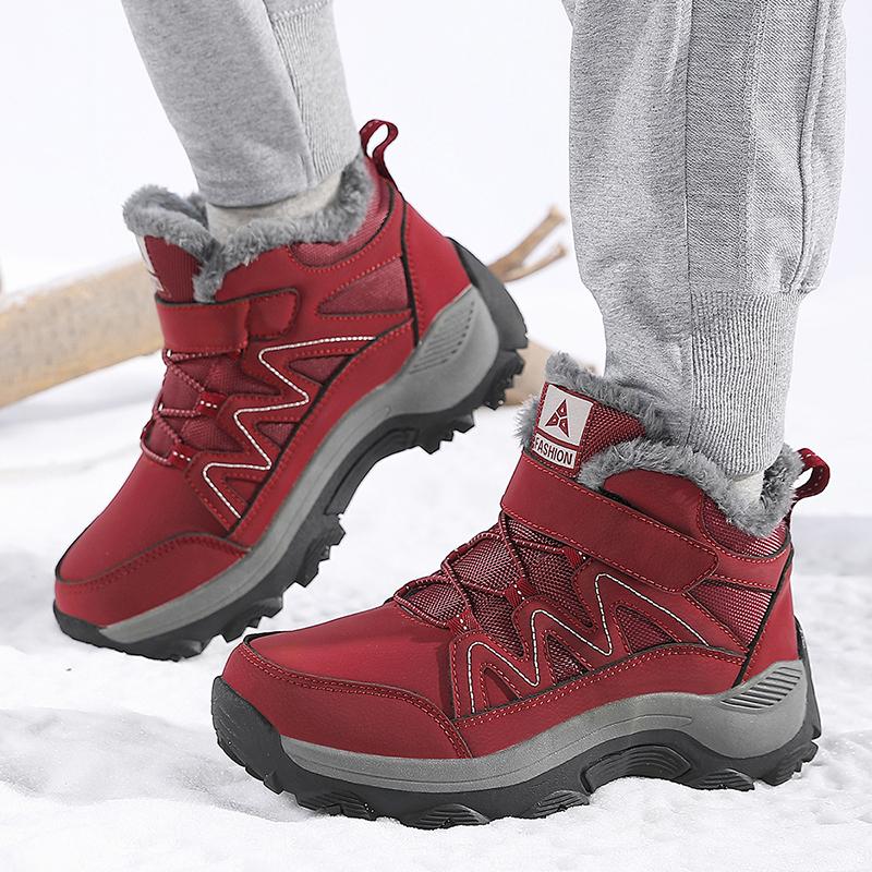 Women Snow Boots Winter Unisex Plus Size Walking Shoes Men's Waterproof Outdoor Hiking Boots