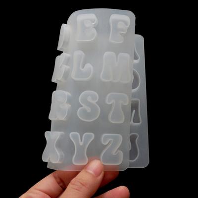 Αλφάβητο Εποξειδική Ρητίνη Σιλικόνη Καλούπι Γράμμα Αριθμός Καλούπι DIY Μπρελόκ Σκουλαρίκι Κρεμαστό Εποξειδική Ρητίνη Κοσμήματα Χειροτεχνίες Χύτευση Καλούπι