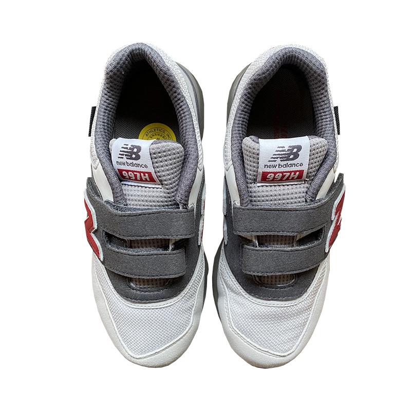 New Balance Nb 997H Comfortable Durable Breathable Lightweight Low Top Kids Running Shoes Kids sneaker Dark-Gray PZ997HMI