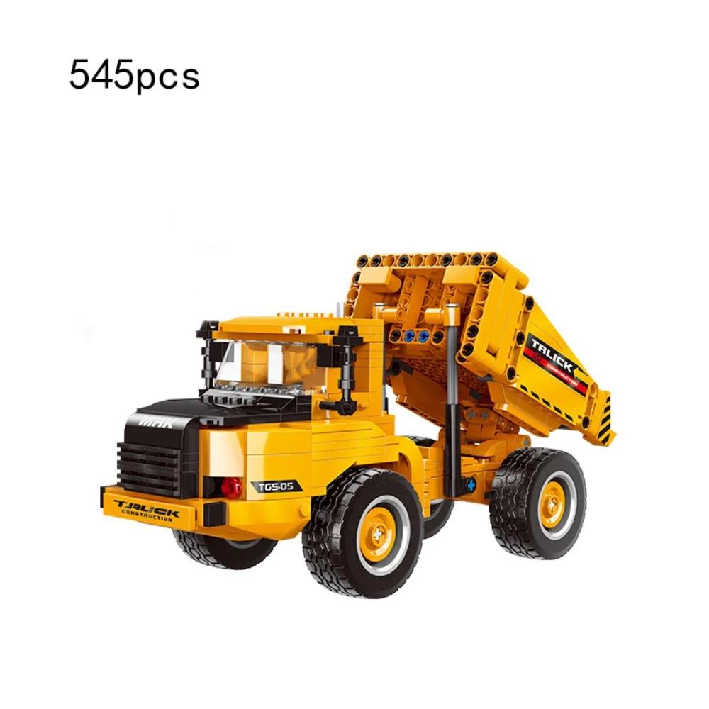 

Городской грузовик Пикап Тяжелый грузовой транспорт Модель Строительные блоки Машины Магазин Фургон Творческий экипаж Комбайн Машина Детская игрушка