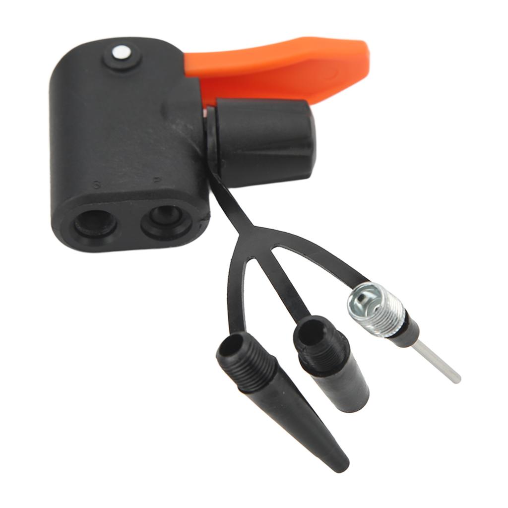 Bike Air Nozzle Precise Adjustment Classic Simple Portable Bike Multi Valve Head for Bikes