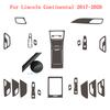 Car-Styling Carbon Fiber Car Interior Center Console Color Change Molding Sticker Decals For Lincoln Continental 2017-