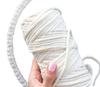 Corde Décoration DIY d'Usine Cordon 3mm Brins Simples Coton Corde Macramé