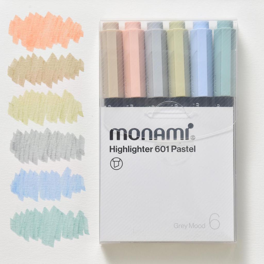 Morandi Textmarker - Elegante Neue Farben 601, Ideal für Schüler
