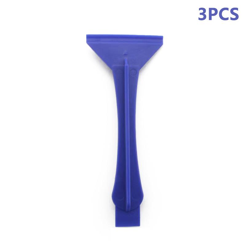 

3/6/10 шт. Профессиональный пластиковый двухголовый скребок для штамповки ногтей, гладкий гель, выравнивающий без полос, для четких дизайнов, маникюрный инструмент 3PCS