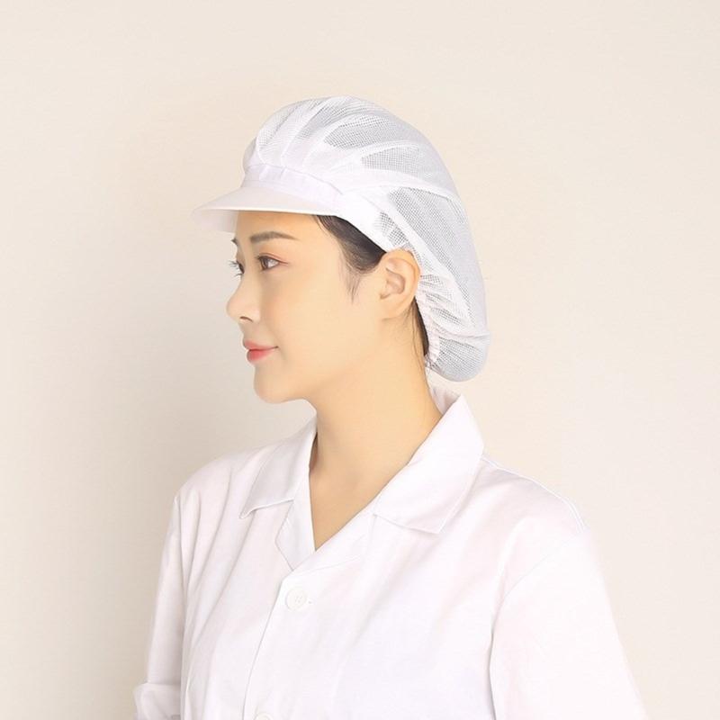 Restaurant Hotel Kitchen Bakery Cooking Cap Unisex Catering Work Hat Dust Proof