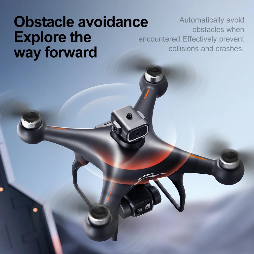 2.4G Rc Gps Drone Led 6Ch 6-Axis Remote Control With Screen Hd Aerial Photography Brushless Optical Flow Kids Toys Quadcopter