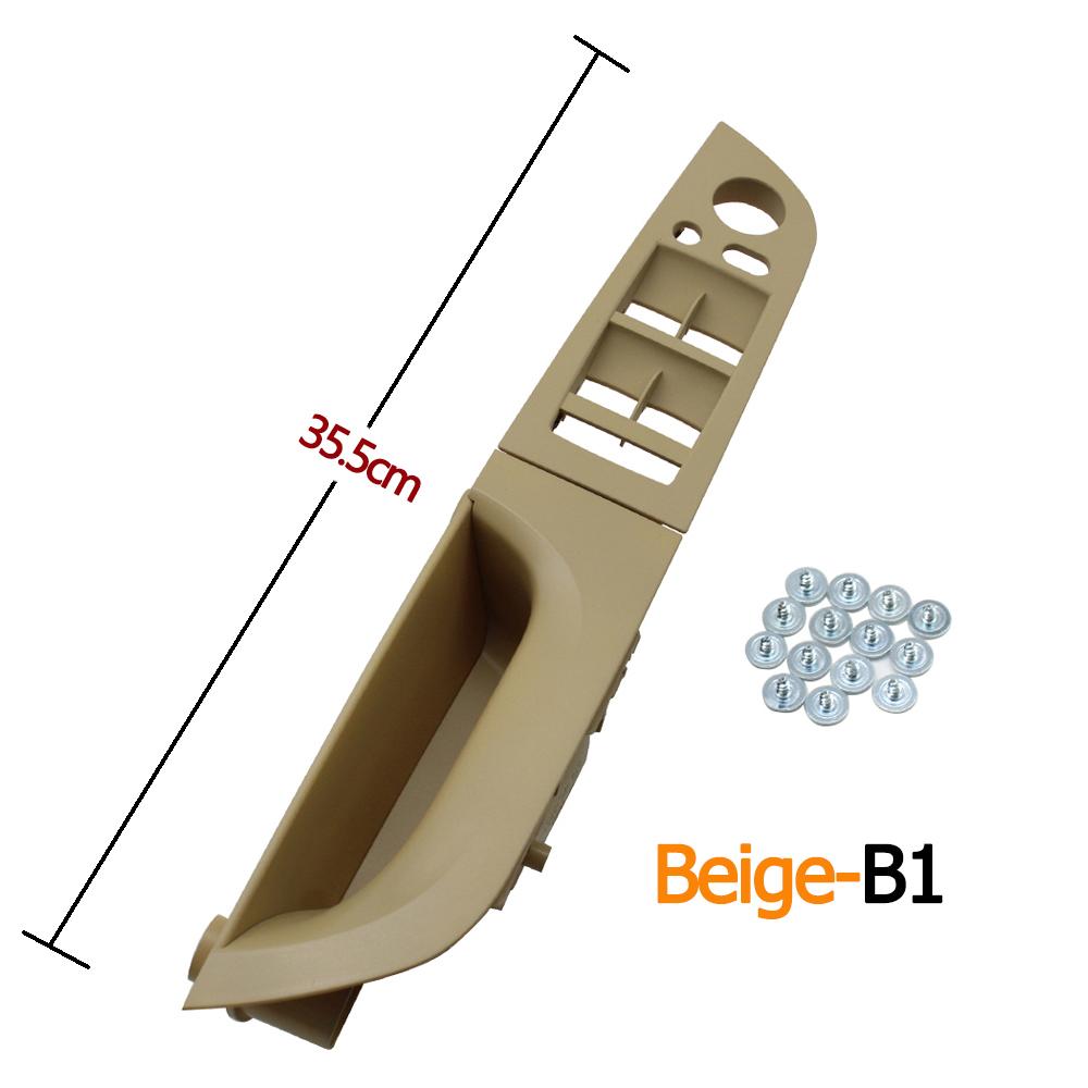 Interior Front Left Driver Door Armrest Pull Handle Panel Cover Trim For BMW 3 Series E90 E91 316 318 320 325 328 2005-2012