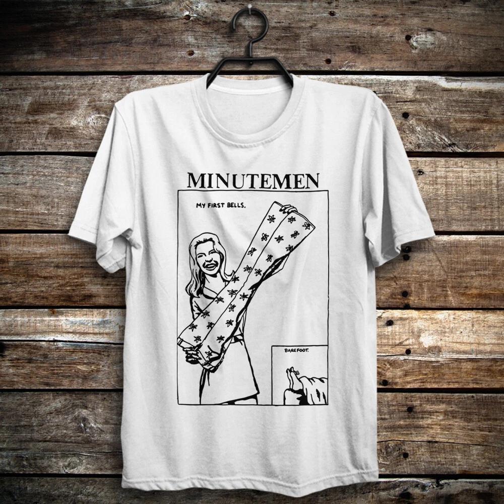 Моя первая футболка Bells Minutemen D Boon Майк Уатт Джордж Хёрли Призрак Джо Маккарти L