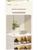 Double-Row Multi-Layer Foldable Shoe Cabinet with Dustproof AJ Storage Display Rack