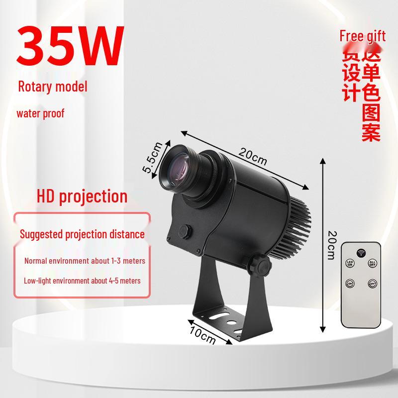 Outdoor Pattern Projection Light - Industrial Warning & Decorative Lighting