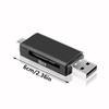 Tragbarer Speicherkartenleser Kartenleser Typ-C USB 2.0 Kartenleser Schreiber für Telefon Tablet