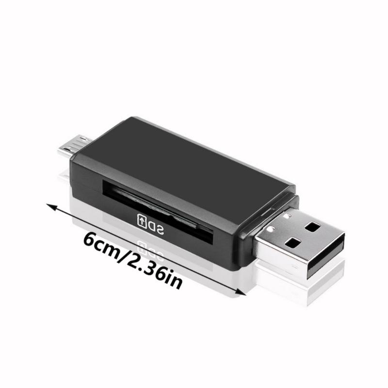 Tragbarer Speicherkartenleser Kartenleser Typ-C USB 2.0 Kartenleser Schreiber für Telefon Tablet