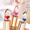 3 cores de longa duração temperatura mudança de cor bálsamo labial cristal geléia flor batom brilho transparente hidratante lábios maquiagem cosmético