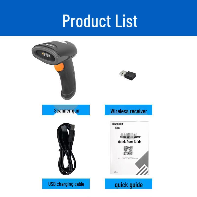 Scanner di codici a barre 2D wireless Newland NLS-HR22-BT