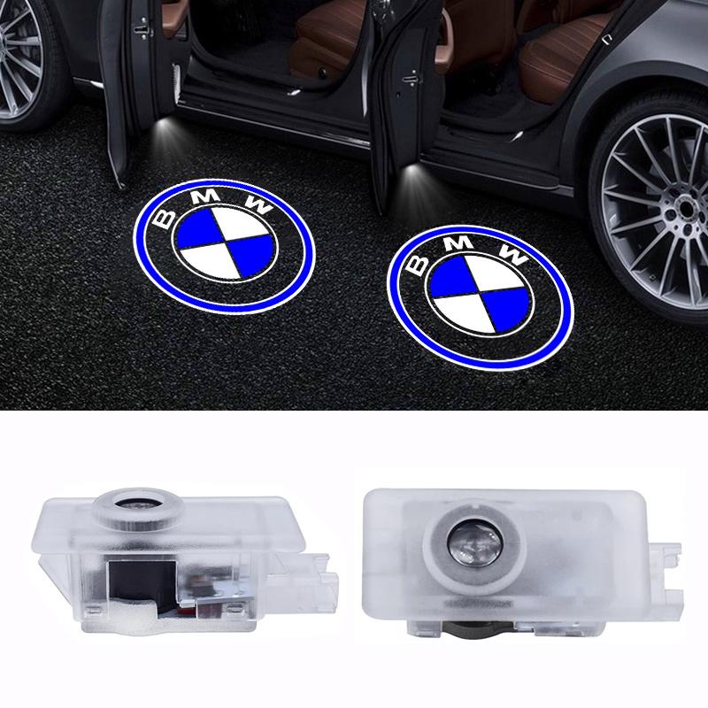 2Pcs For BMW X1-X6 Series E81 E82 E87 E88 F20 F21 20-18 Projector G11 G12 G30 G31 Car LED Welcome Light Is Suitable Accessory