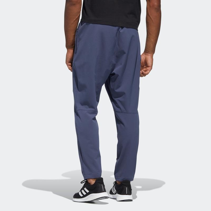 Adidas Stretch Woven Sport Pants Men Bottoms Navy HE9897