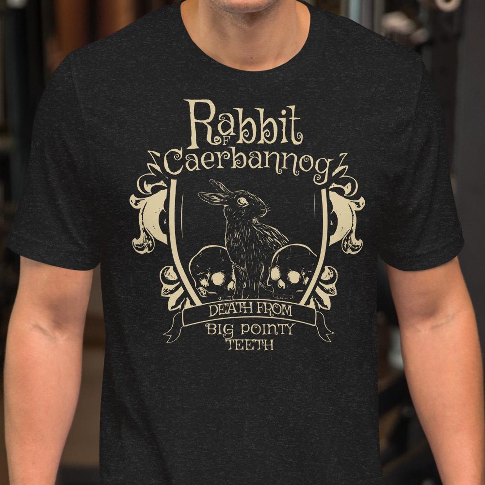 Rabbit, Holy Grail, Unisex t-shirt L