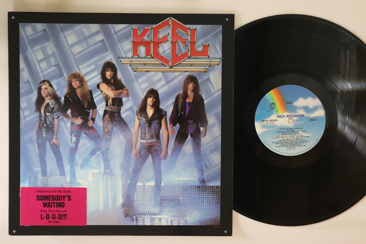 

LP Record KEEL - Keel MCA42005 MCA 1987 US Metal Used