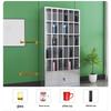 WEZHO Stainless Steel 45-Compartment Cup Storage Cabinet