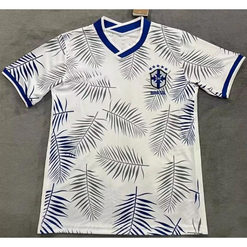 Maglia da Calcio Nazionale Brasiliana Neymar 10 Raphinha Edizione da Tifoso Manica Corta Uomo Donna Abbigliamento Sportivo