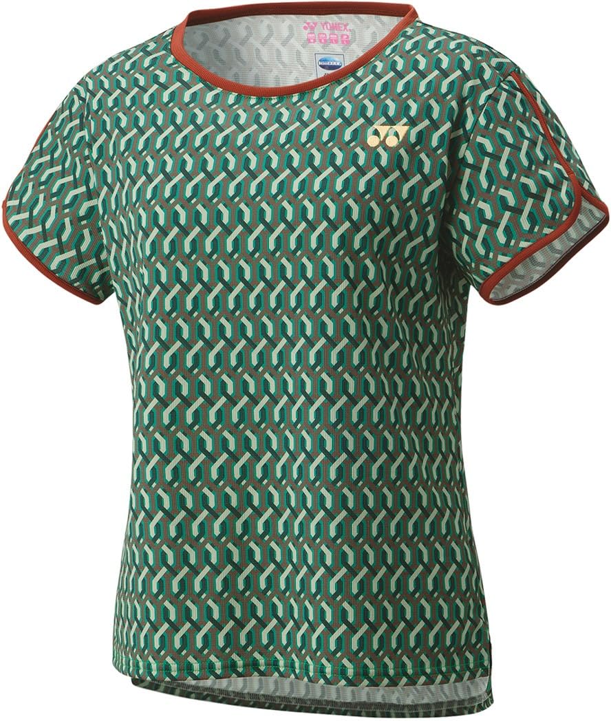 

Yonex Game Игровой Листовой Зеленый Футболка, Женская Футболка, 20803, (455),