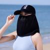 UV Protection Duck Tongue Sun Protection Hat Women's Outdoor Sports Sun Hat Cycling Sun Protection Mask Neck Protection Integrated Face Protection Hat
