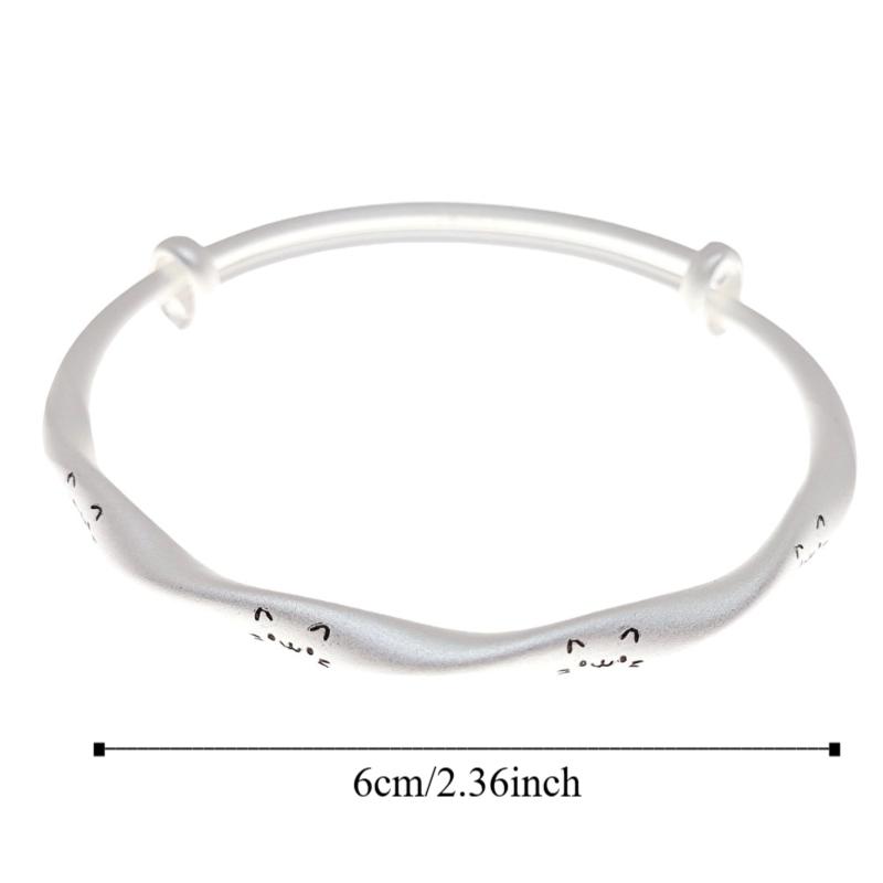 Classic Copper Bracelets Adjustable Cute Hand Bracelet Sweet Cat Bangle  Party
