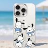T-PochaI-ccoS Phone Case For Iphone 16 15 11 13 14 Pro Max 7 8 Plus X Xr Xs Max Se2020 12mini Transparent Cover