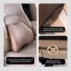 Memory Foam Lumbar Support Pillow for Cars - Car Seat Back Support(Beige)