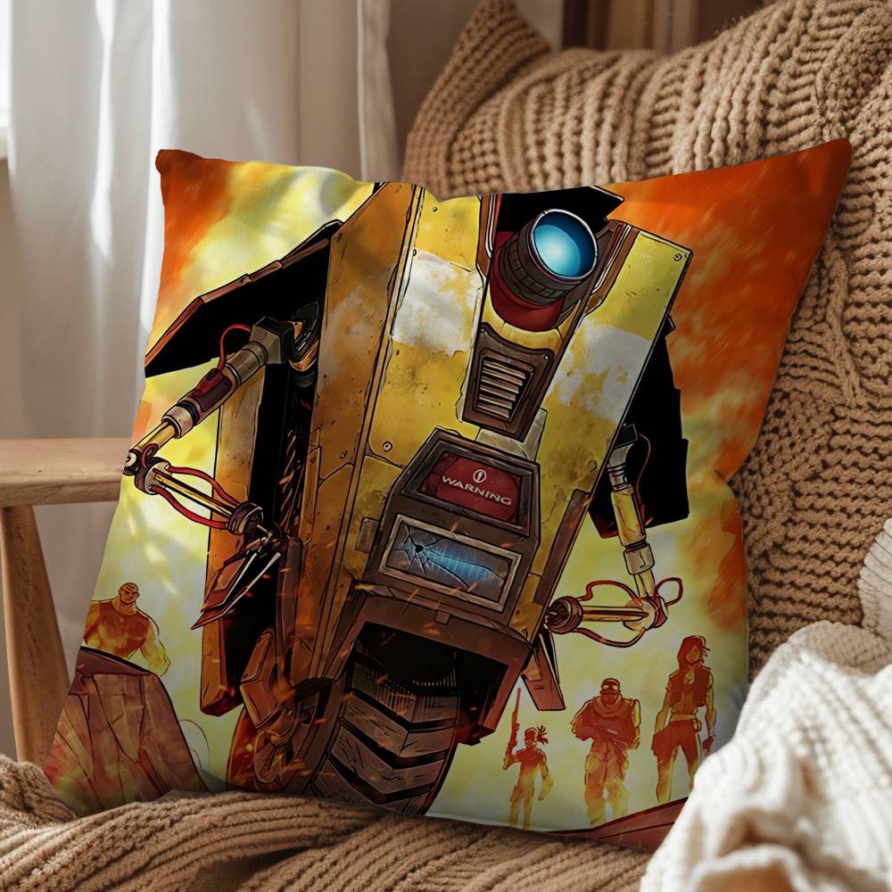 game Rogue Borderlands CSH Pillow Case Pillow Case Living Room Sofa Cushion Cover Suitable For Home Bedroom Room Decoration