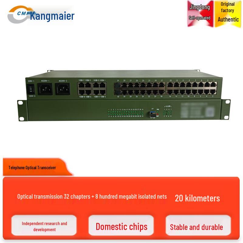 CMR Multi-Service Fiber Optic Transceiver