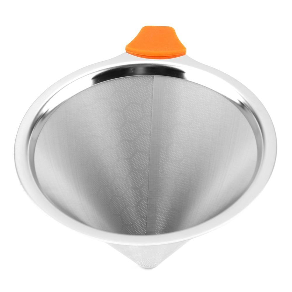 Reusable Coffee Filter Fine Mesh Stainless Steel Filter Pour Over Coffee Filter Pour Over Coffee