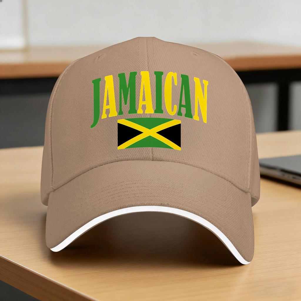 Jamaican Flag  Baseball Cap Jamaica Fitted Retro Hip Hop Hats Summer Unisex WoUnisex Outdoor Sport Baseball Caps