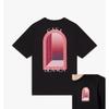 Vânzare Fierbinte T-shirt cu Imprimeu Grafic Casa și Arcuri Mânecă Scurtă Modă High-street Bărbați Femei Larg Casual Supradimensionat Gât Rotund Vară Nouă Tee