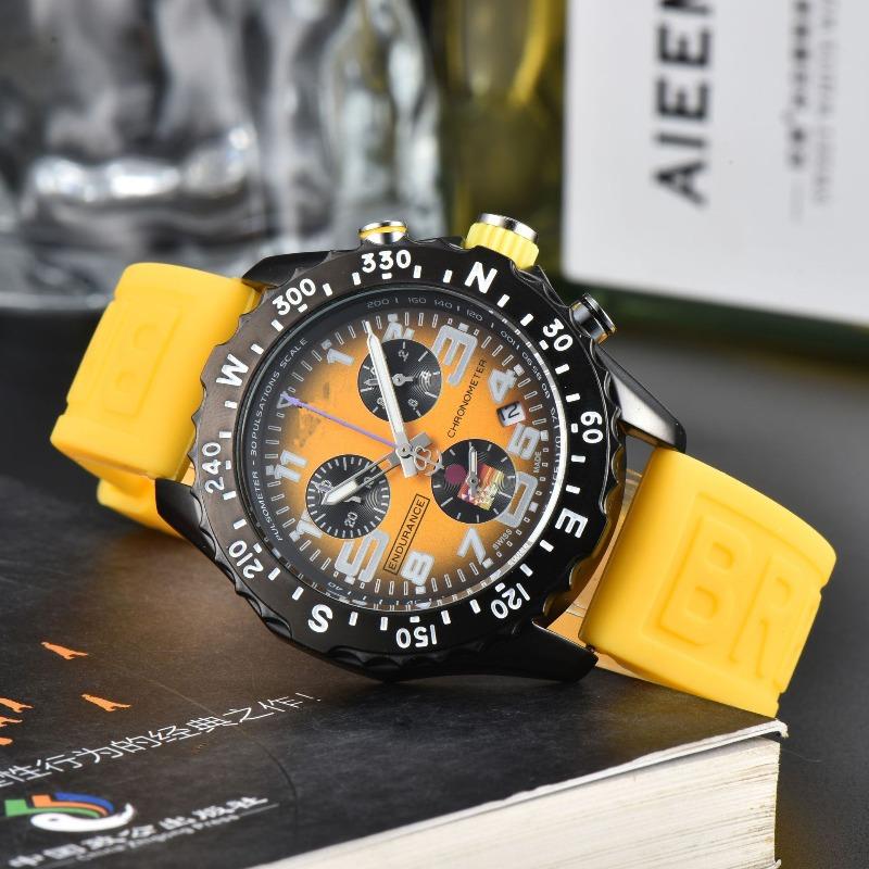 Product Men's quartz watch, six-pin function, high quality, one piece