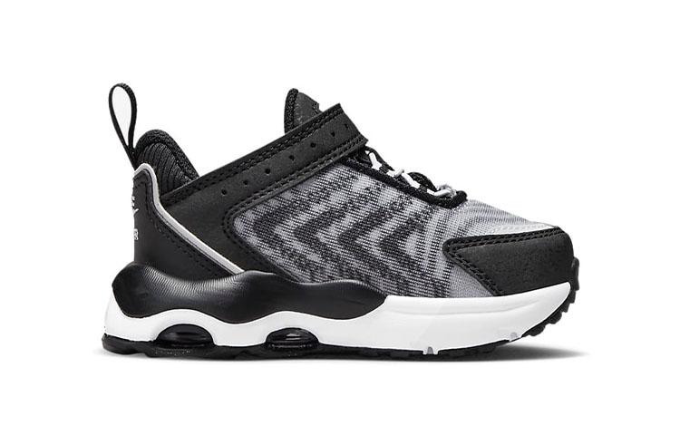 Nike Air Max TW Cushioning Abrasion Resistant Breathable Low top Toddler Shoes Gray Black Infant And Toddler DQ0298-001