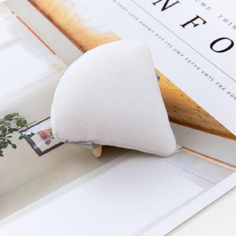 Cipria Viso Soffice Applicatore per Trucco Triangolare Spugnetta per Cipria in Polvere Libera Regalo