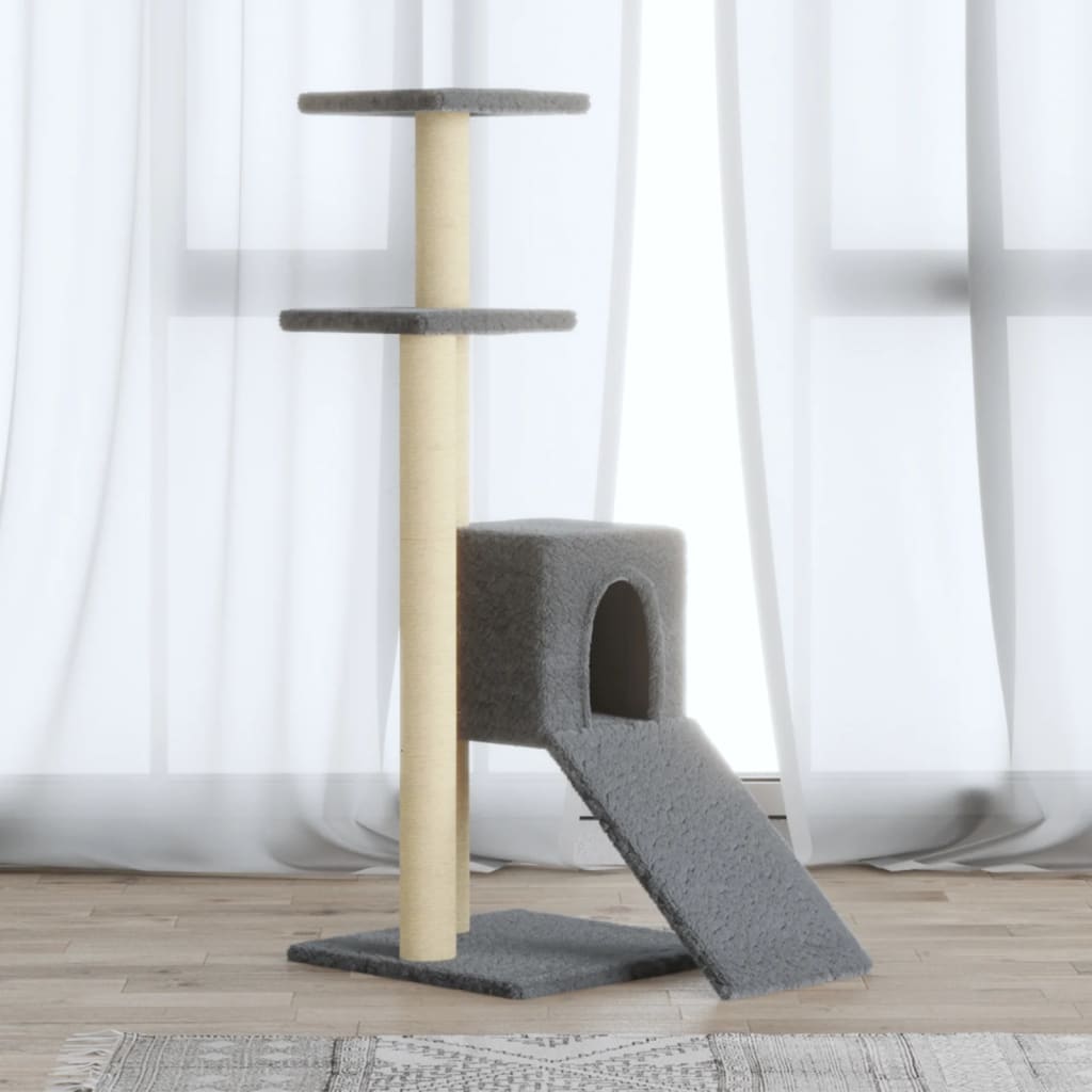 Cheap Scratching Post with Sisal Posts Light Gray 92 cm Joom