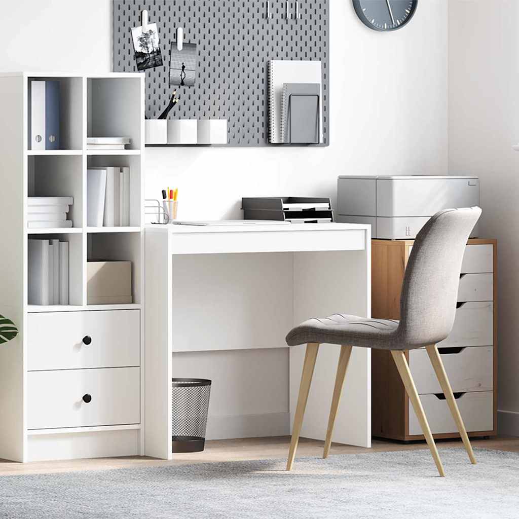 vidaXL Schreibtisch Weiß 80 x 50 x 76 cm weiß