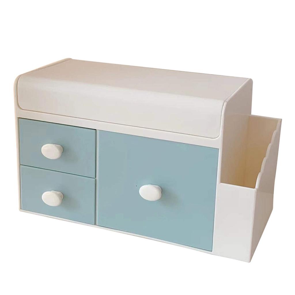Desktop Storage Box Drawer Design Large Capacity Decorative Simple Dust Cover Skincare Storage Box