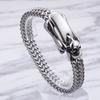 European And American Retro Fashion Personalized Belt Buckle Bracelet Titanium Steel Skull Bracelet Jewelry 