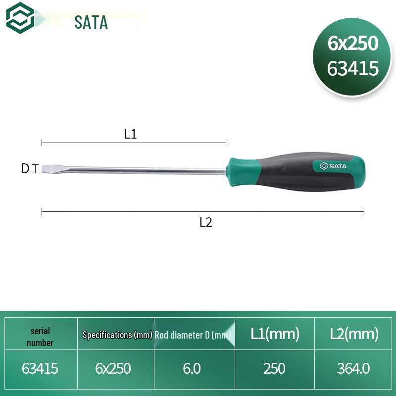 SATA T-Series Slotted Screwdriver
