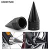Motorcycle 29mm Front Axle Cover CNC Aluminum For Harley Touring Road King Sportster XL 883 1200 Dyna Low Rider Softail Fat Boy