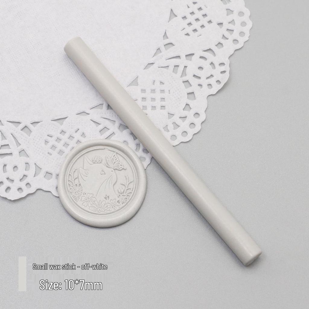 Bețișoare de Ceară de Sigiliu Mat Perlat, 125 Culori, 10x0.7cm, Compatibile cu Pistoale de Ceară, Culori Mixabile