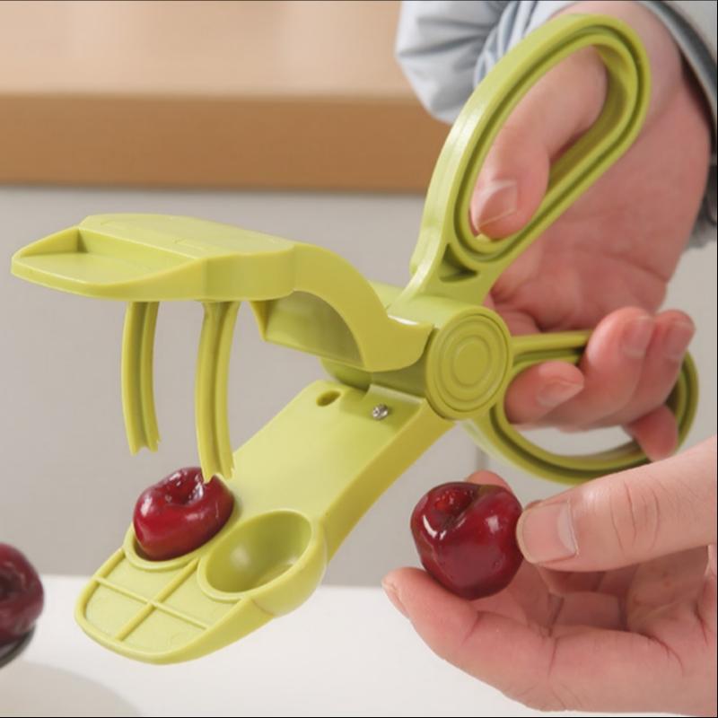 Cherry Pitter Manual Press Food Chopper Perfect For Home Kitchen Baking Jam Making And Fresh Fruit Prep