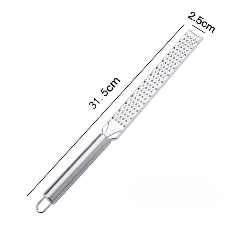 

Hot Stainless Steel Handheld Cheese Grater, Cheese Chocolate Grater, Grater, Baking Scraper, Slicer, Lemon Fruit Grater