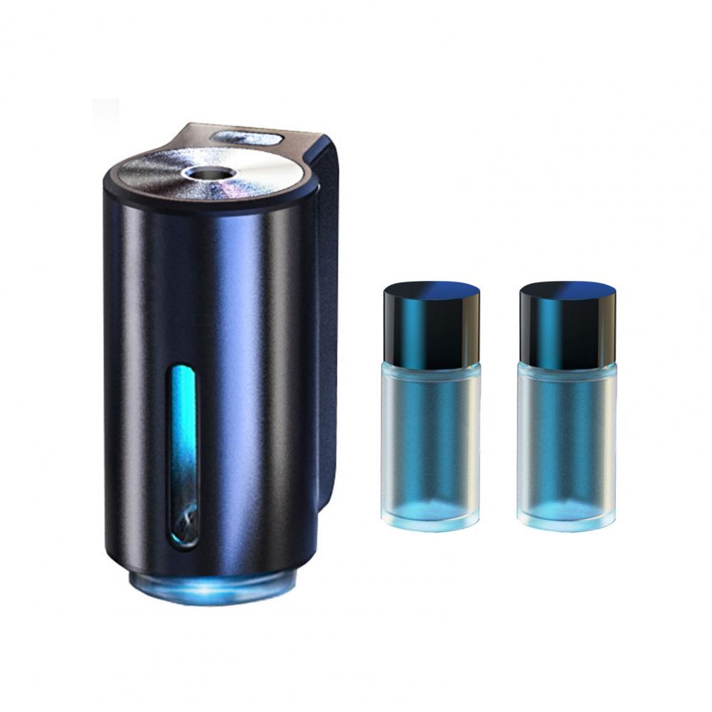 Aluminum Alloy Car Diffuser Intelligent Rechargeable Car Dispenser Air Freshener with 3 Spray Modes Auto On/off Enhance Drive